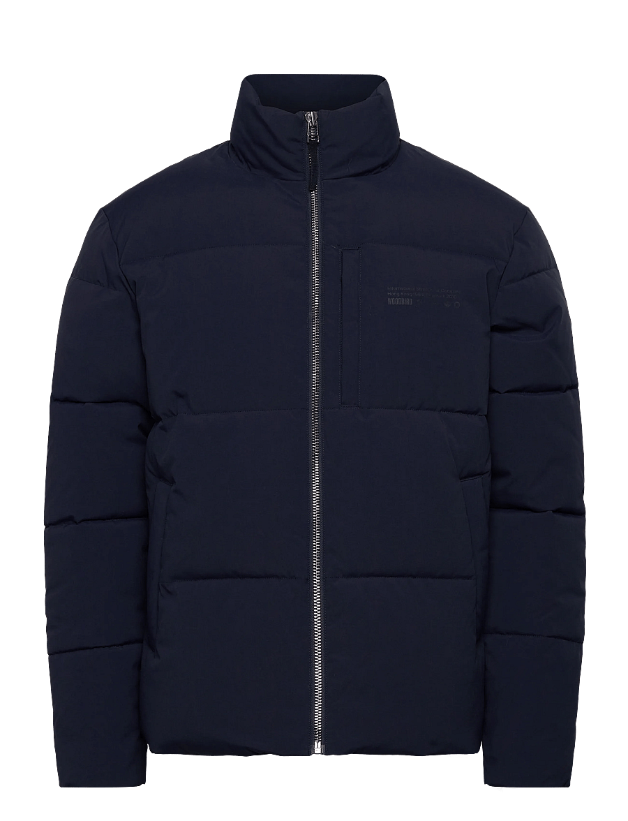 Woodbird - WBDapper Puff Jacket - daunenjacken - navy - 0