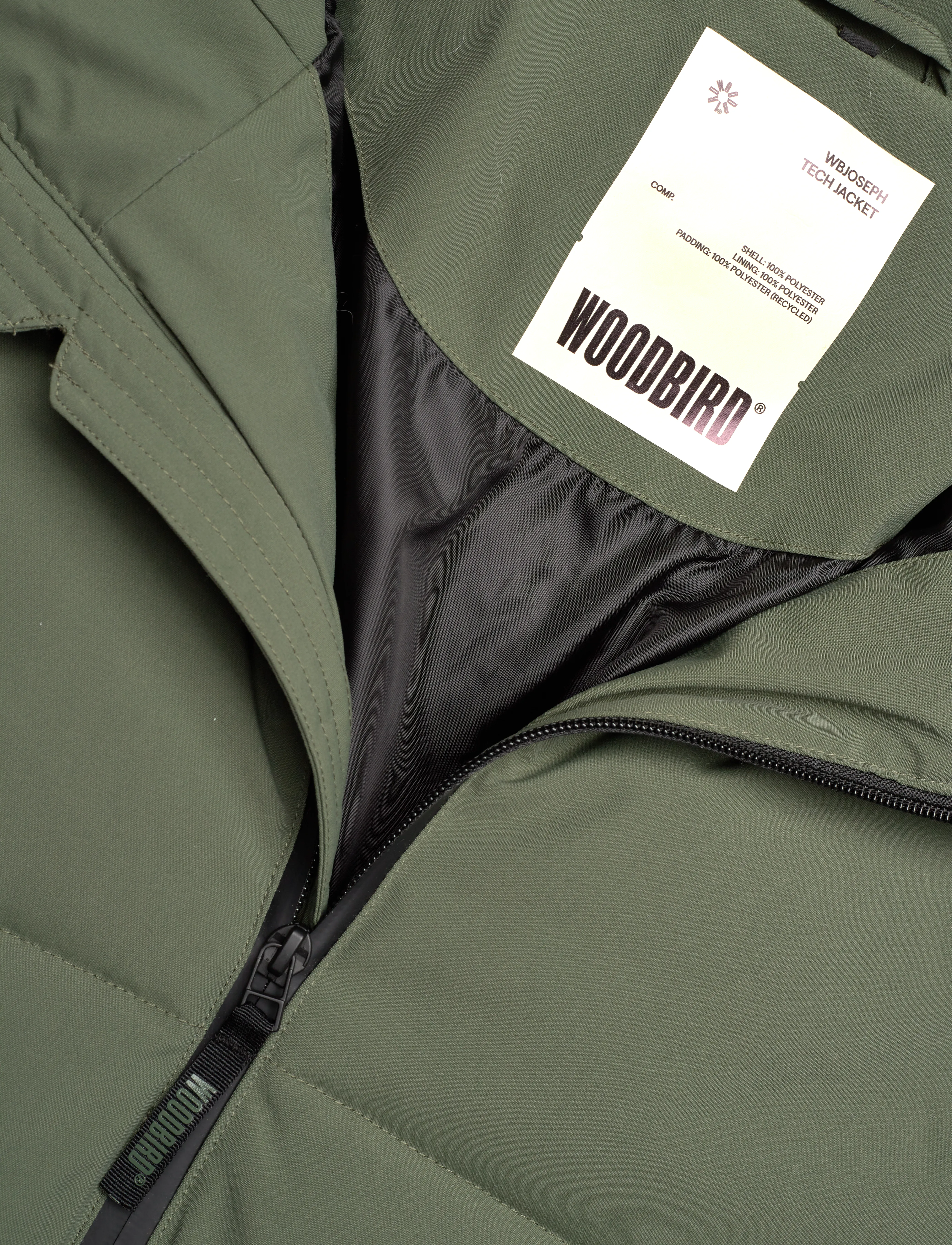 Woodbird - WBJoseph Tech Jacket - vinterjakker - army - 2