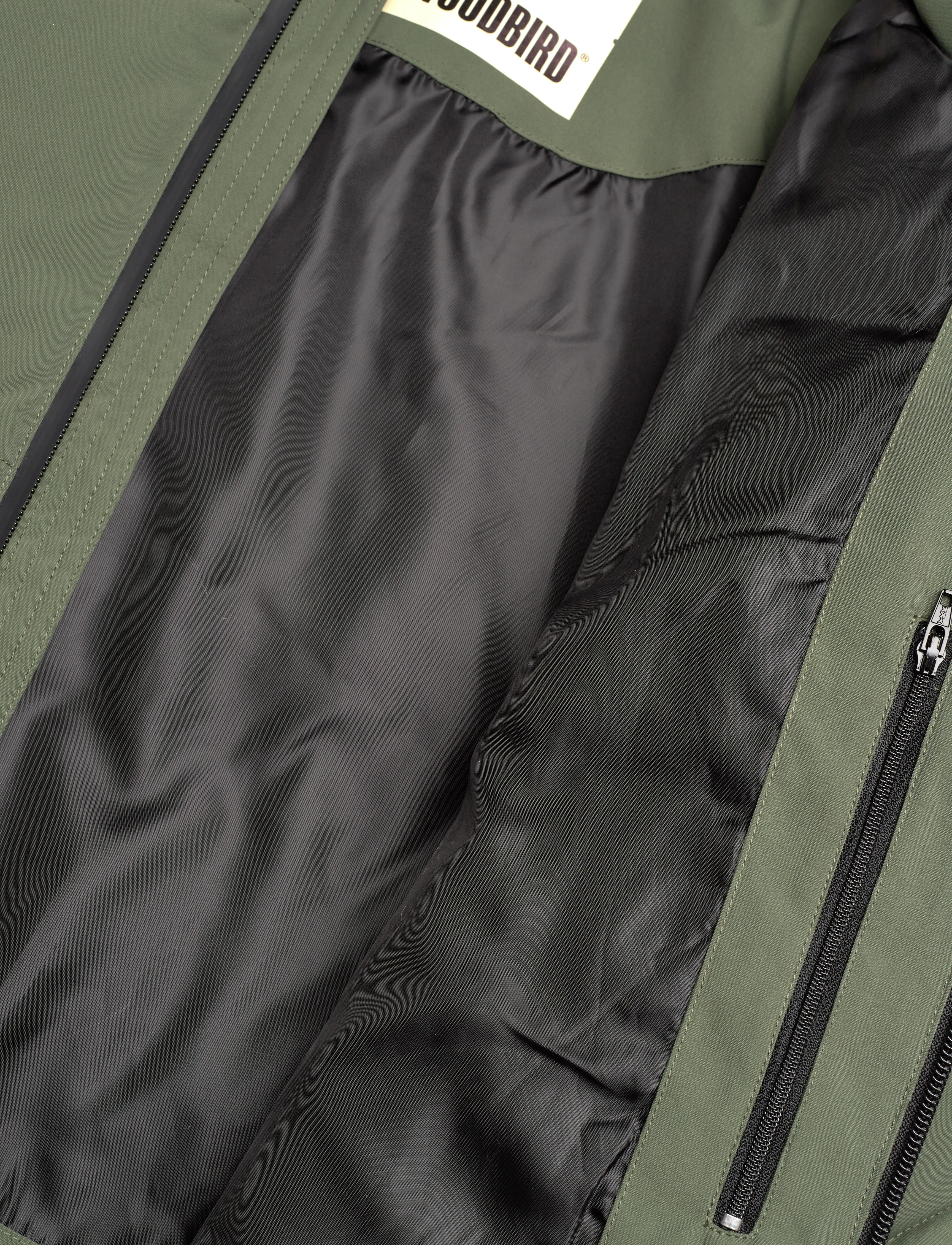 Woodbird - WBJoseph Tech Jacket - vinterjakker - army - 4