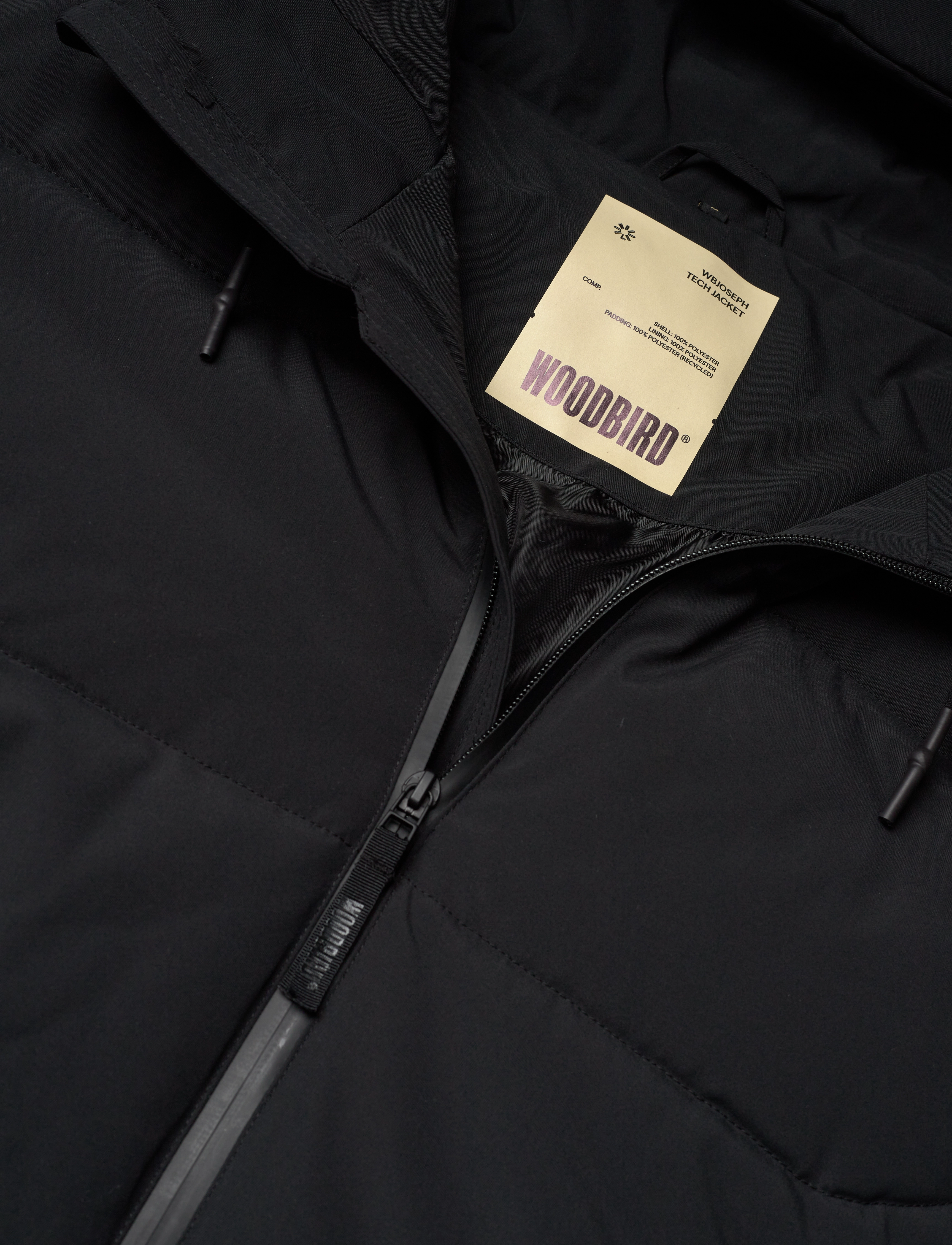 Woodbird - WBJoseph Tech Jacket - vinterjakker - black - 2