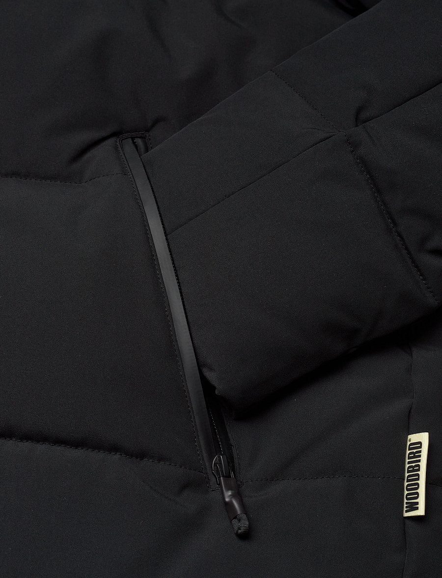 Woodbird - WBJoseph Tech Jacket - dúnjakkar - black - 3