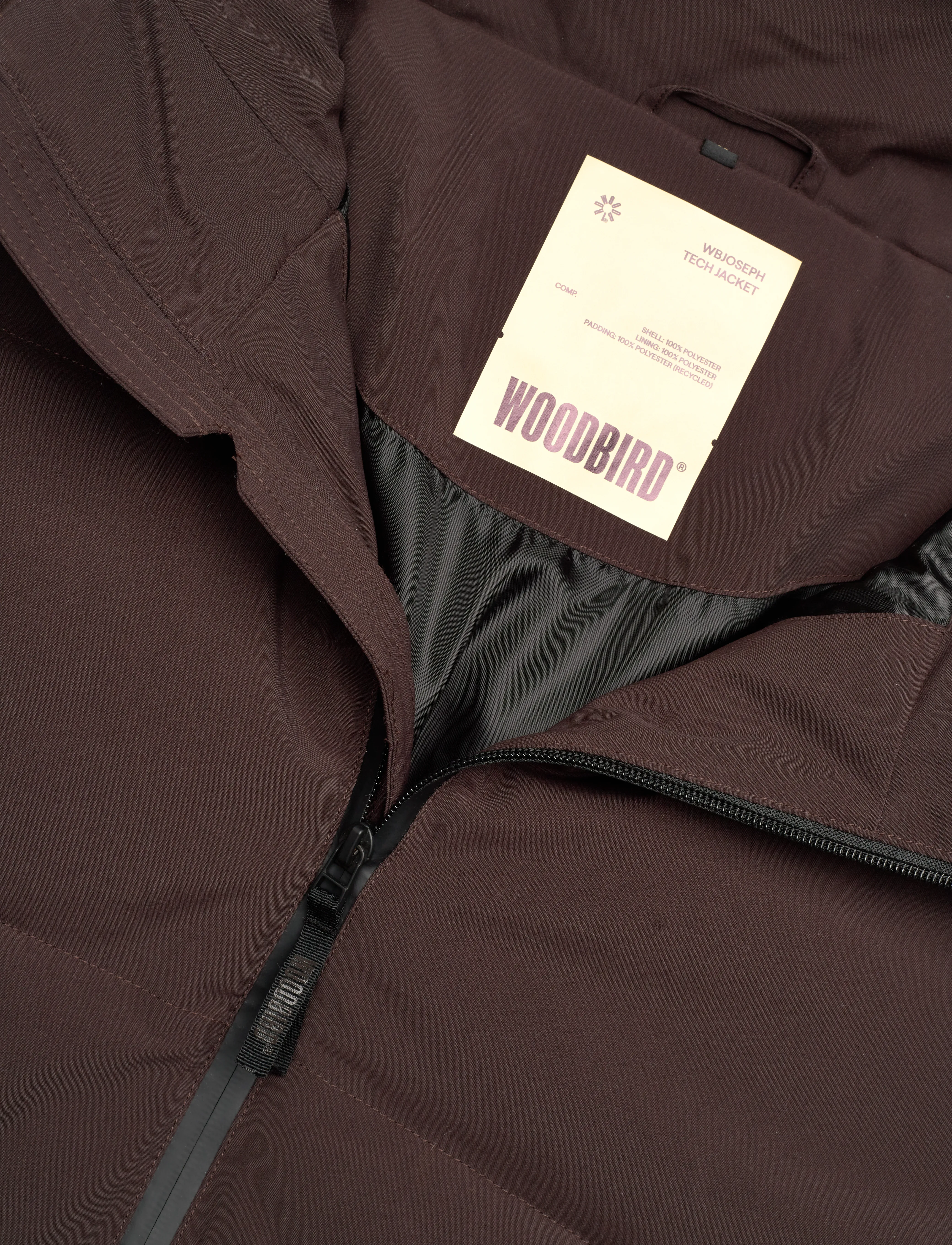 Woodbird - WBJoseph Tech Jacket - lyhyet takit - chocolate brown - 2
