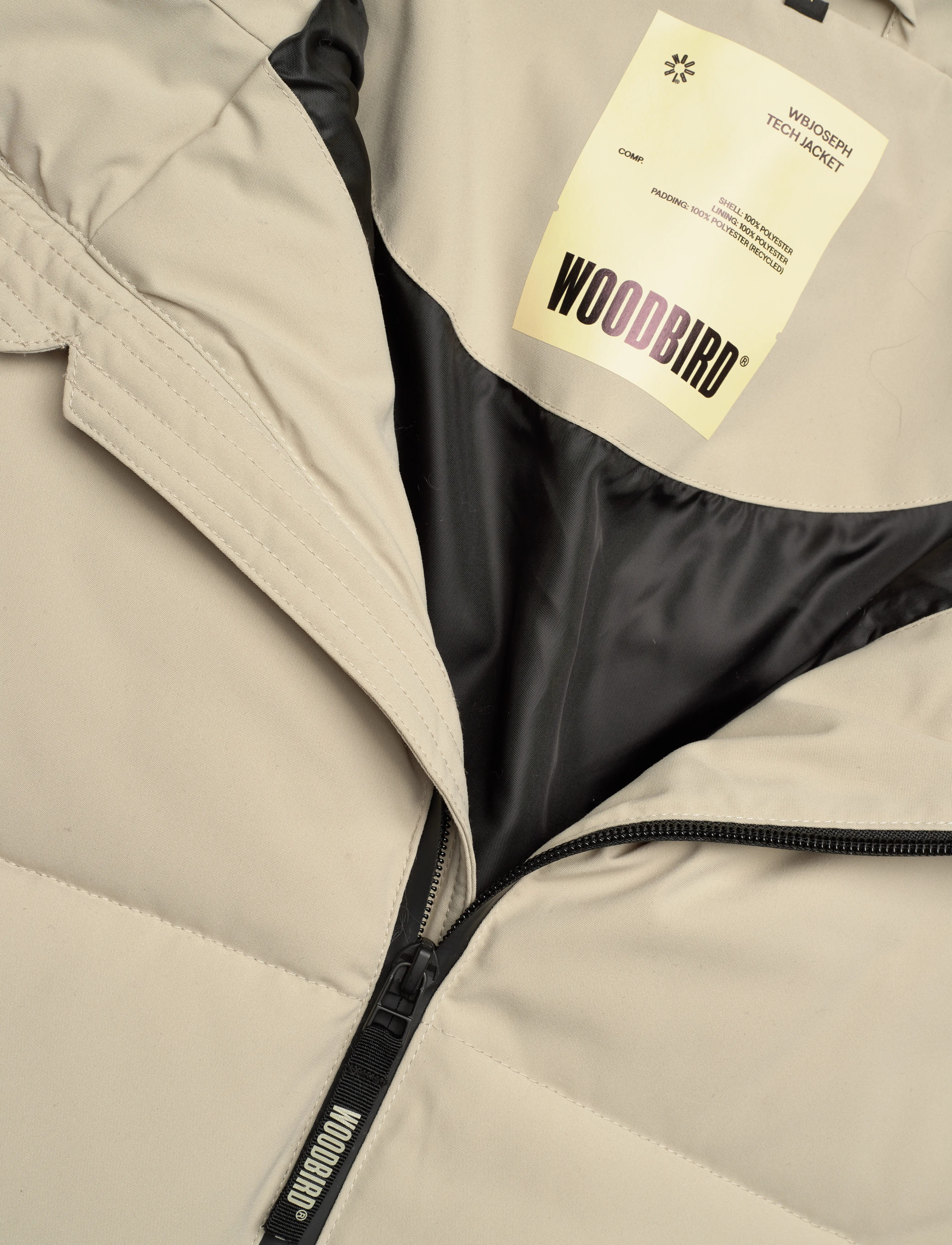 Woodbird - WBJoseph Tech Jacket - vinterjakker - stone - 2