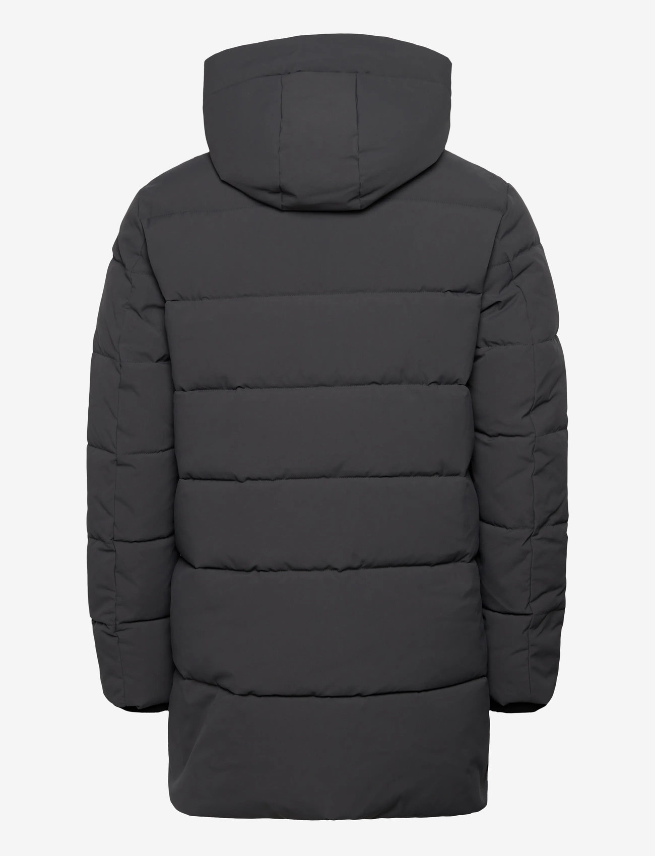 Woodbird - WBJoseph Tech Long Jacket - vinterjackor - antra grey - 1