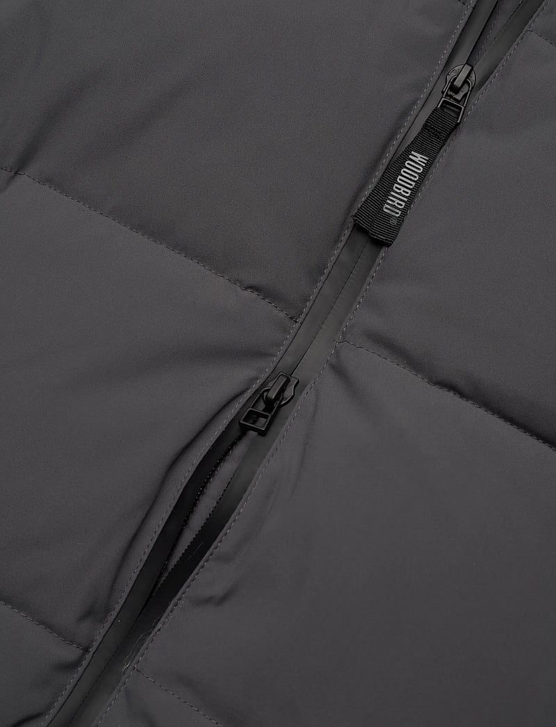 Woodbird - WBJoseph Tech Long Jacket - vinterjakker - antra grey - 3