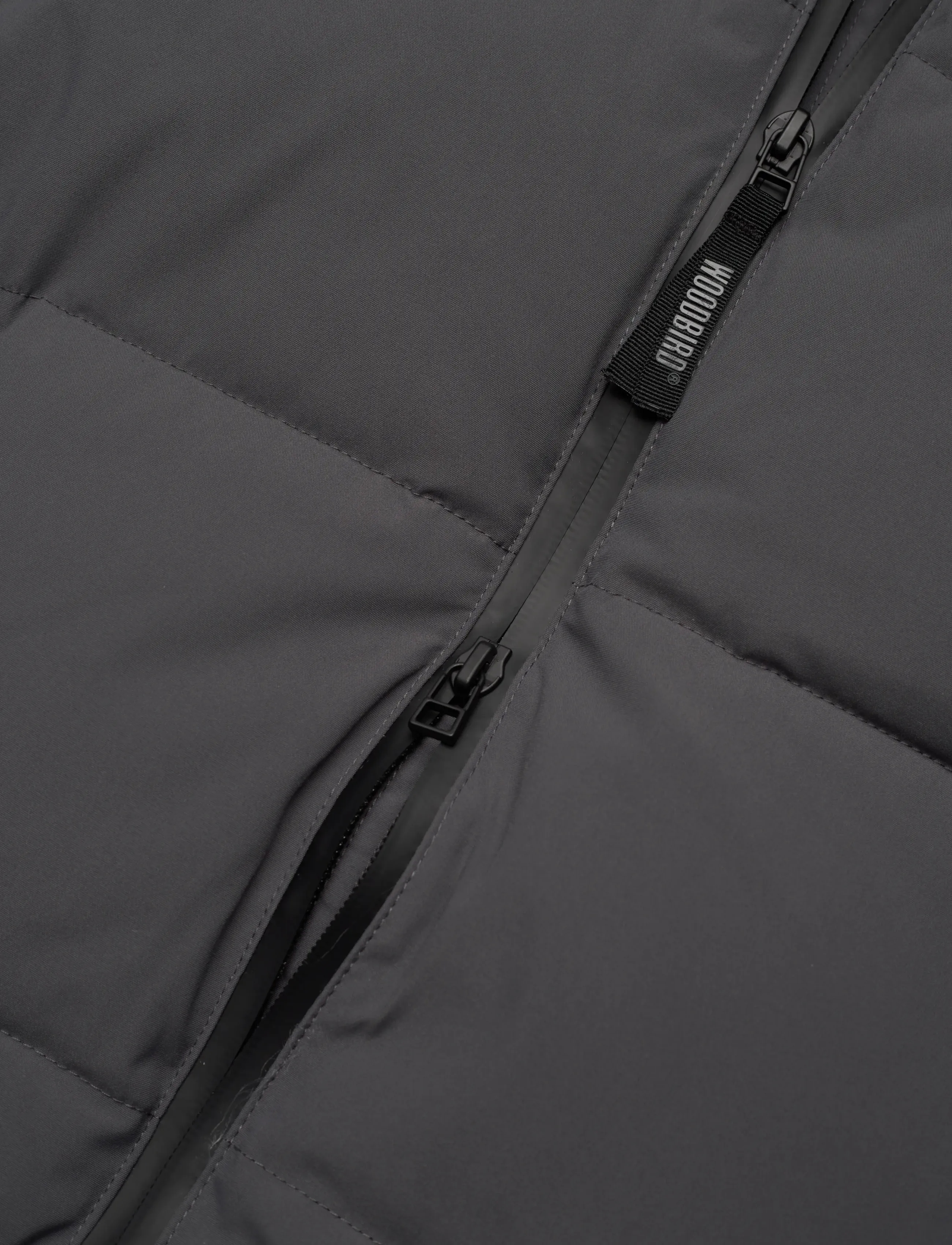 Woodbird - WBJoseph Tech Long Jacket - winterjacken - antra grey - 3