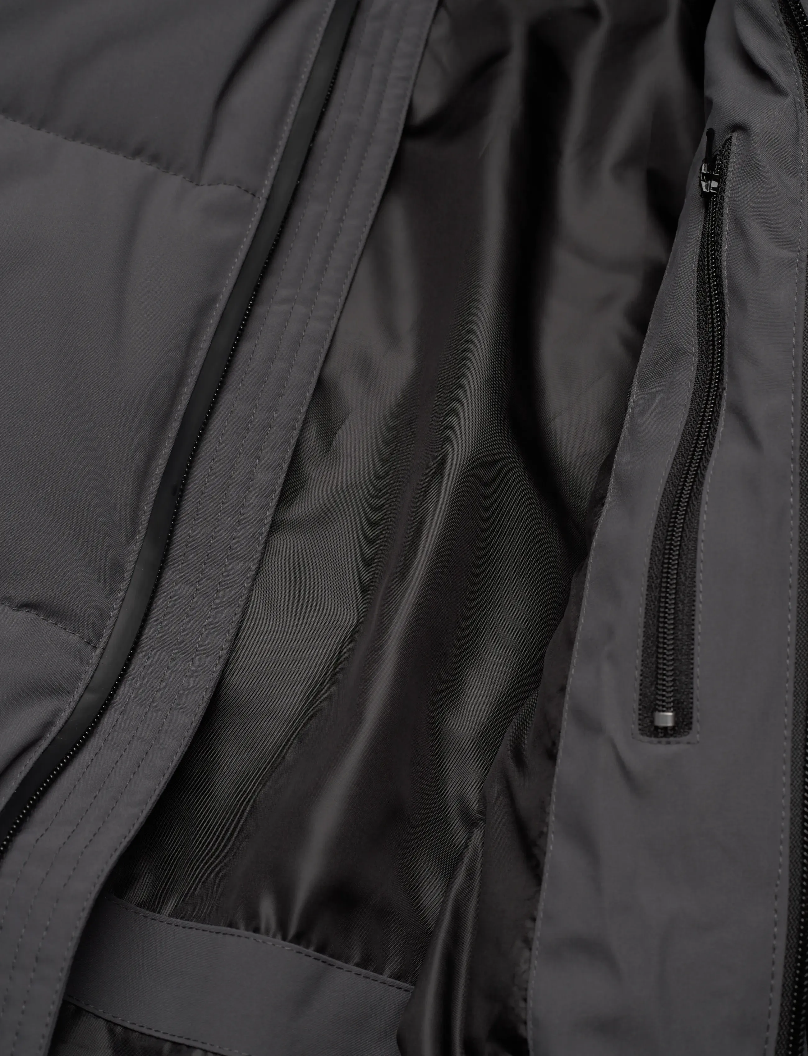 Woodbird - WBJoseph Tech Long Jacket - winterjacken - antra grey - 4