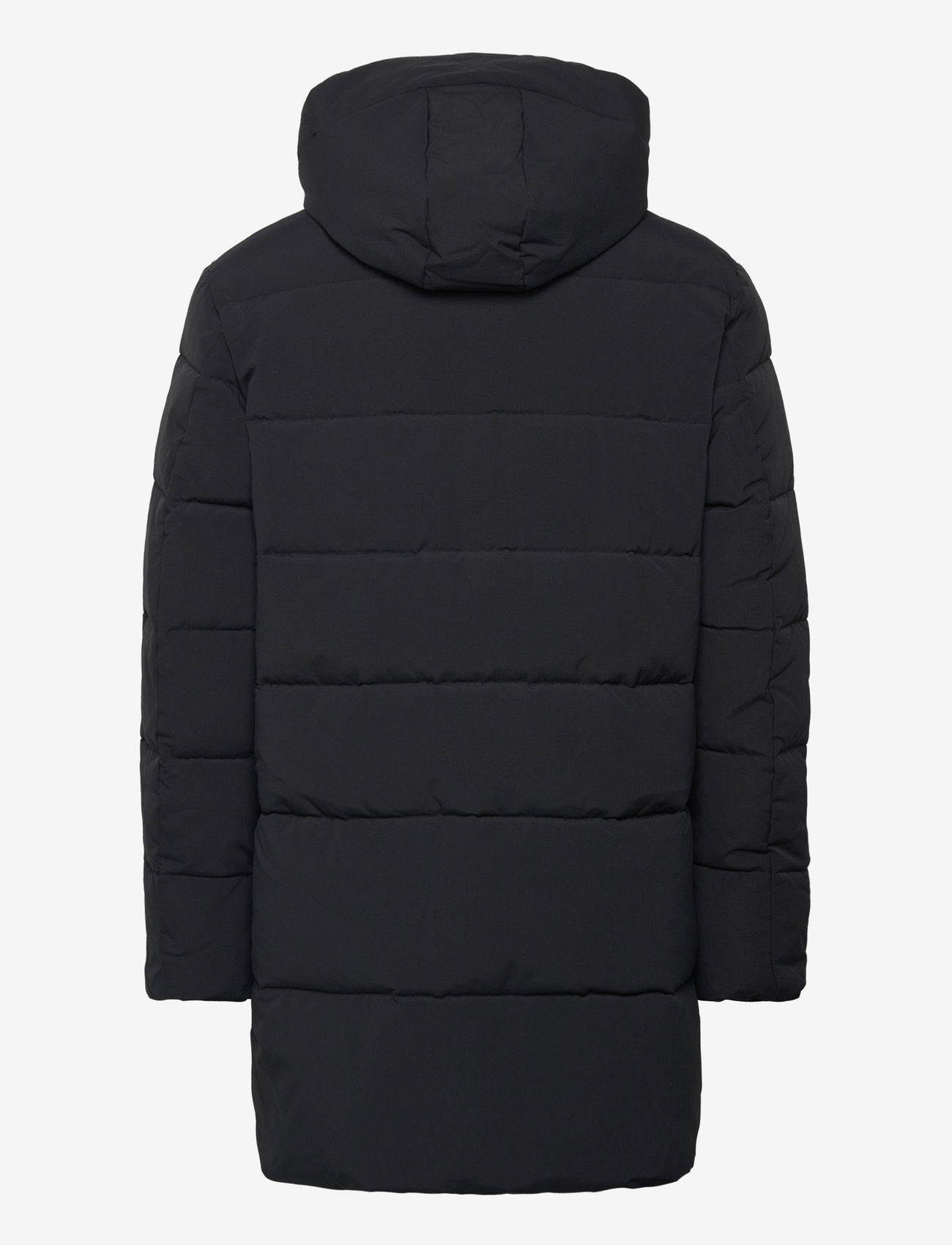 Woodbird - WBJoseph Tech Long Jacket - vinterjackor - black - 1