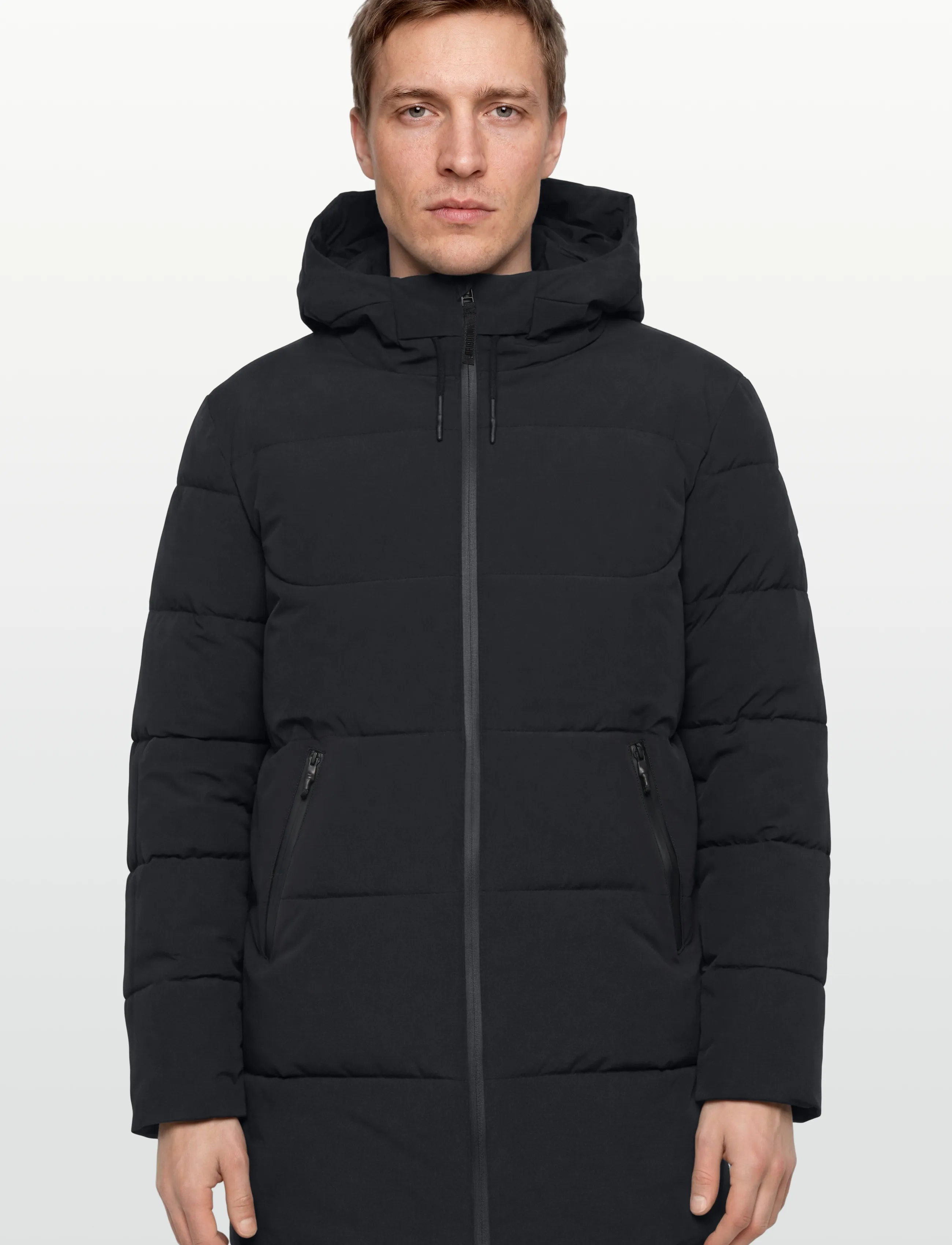 Woodbird - WBJoseph Tech Long Jacket - winterjacken - black - 3