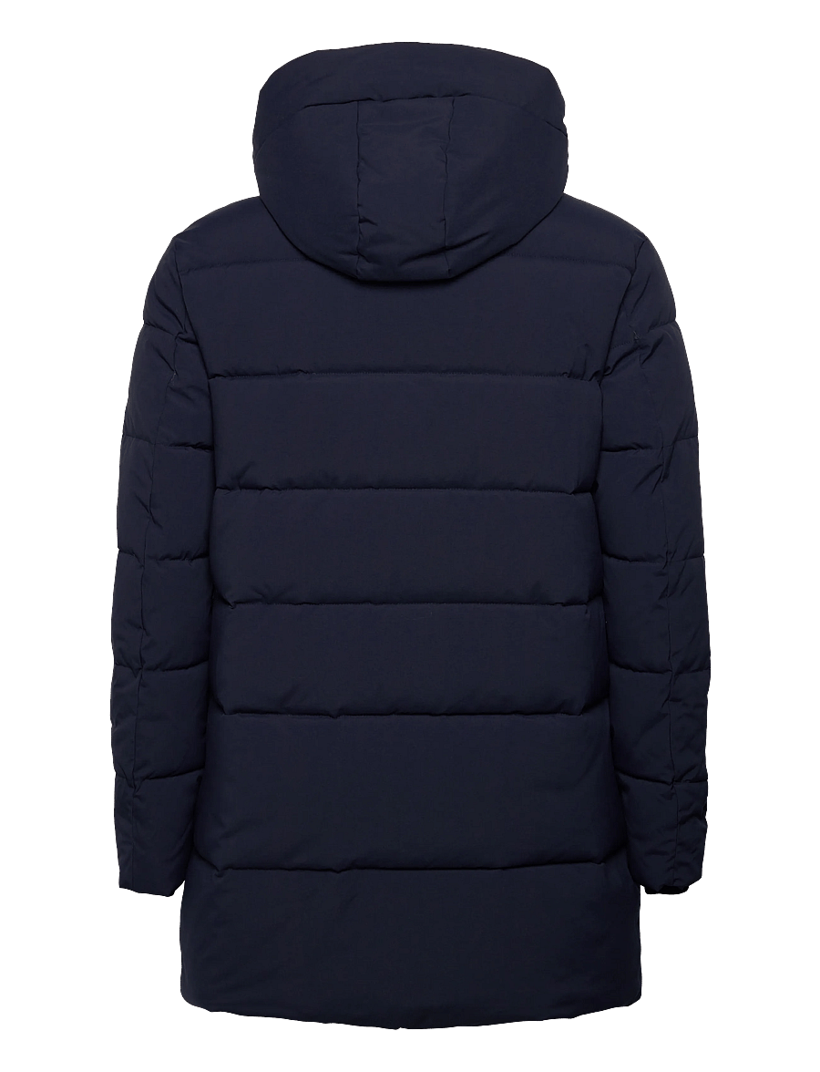 Woodbird - WBJoseph Tech Long Jacket - daunenjacken - navy - 1