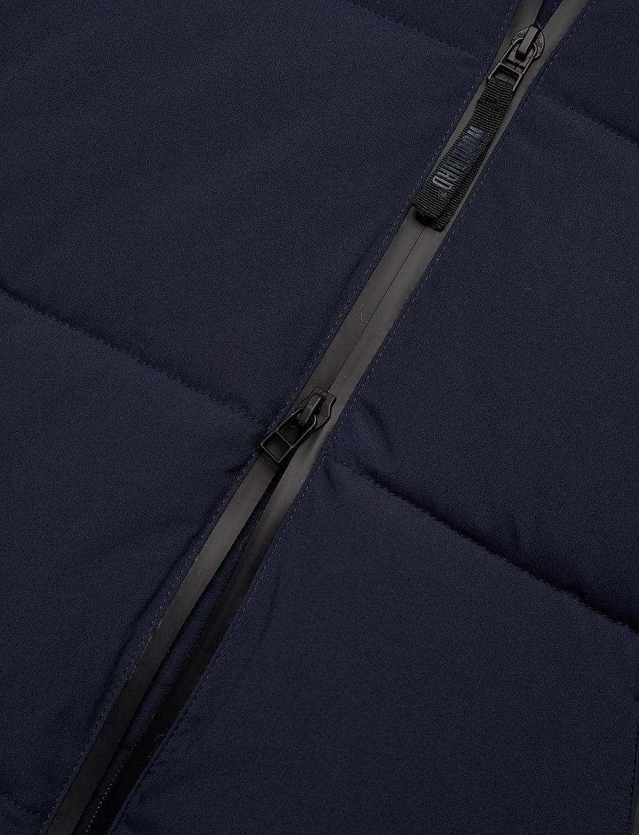Woodbird - WBJoseph Tech Long Jacket - daunenjacken - navy - 3