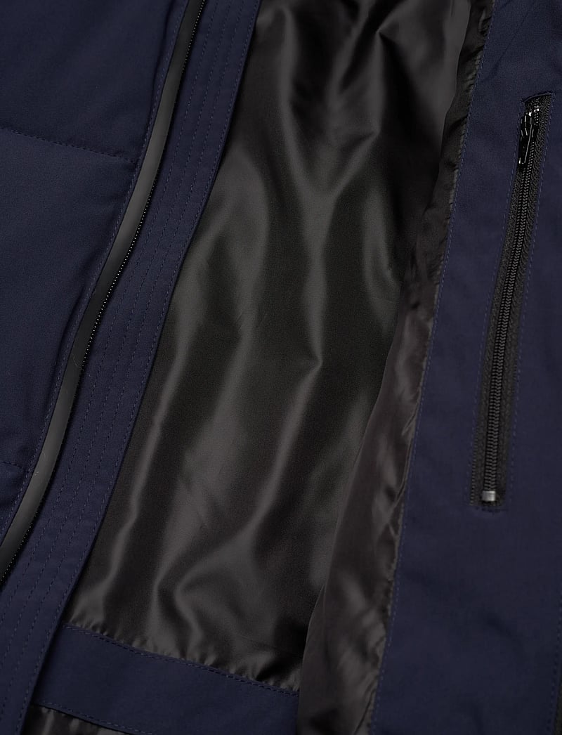 Woodbird - WBJoseph Tech Long Jacket - dunjakker - navy - 4