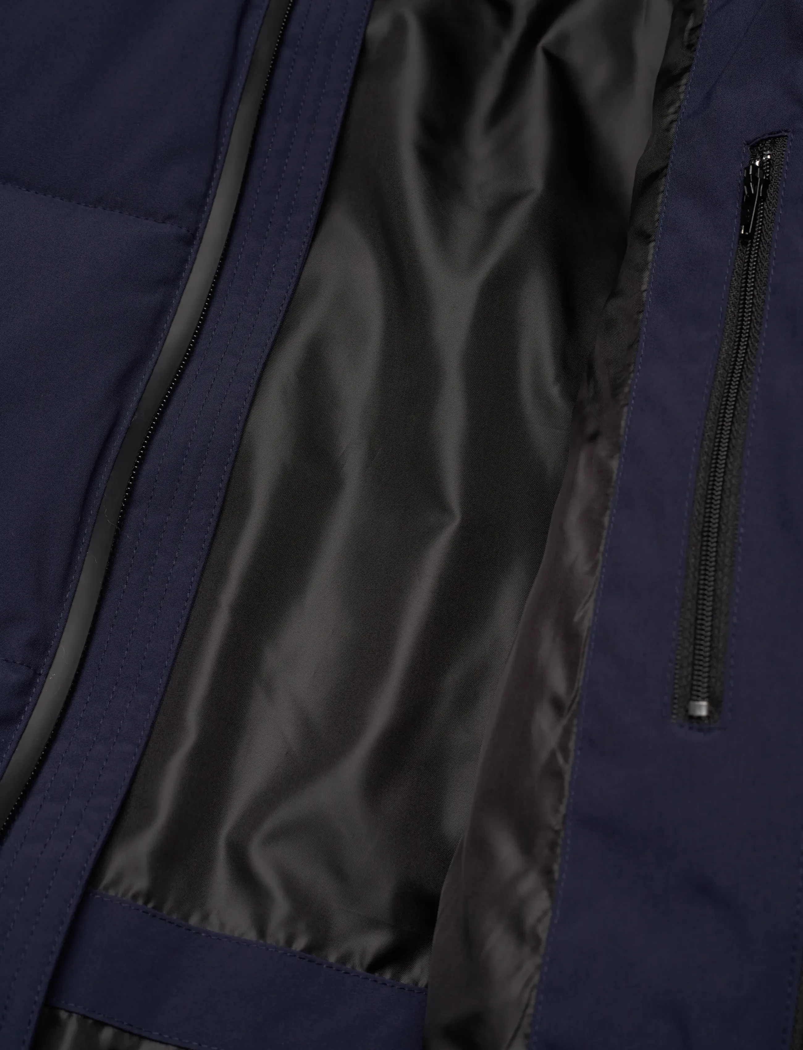 Woodbird - WBJoseph Tech Long Jacket - vinterjakker - navy - 4