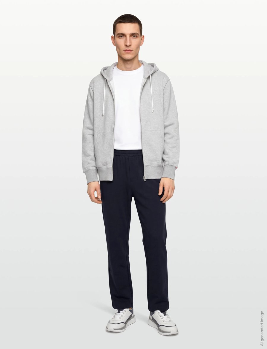 Woodbird - WBHung String Pant - freizeithosen - navy - 0