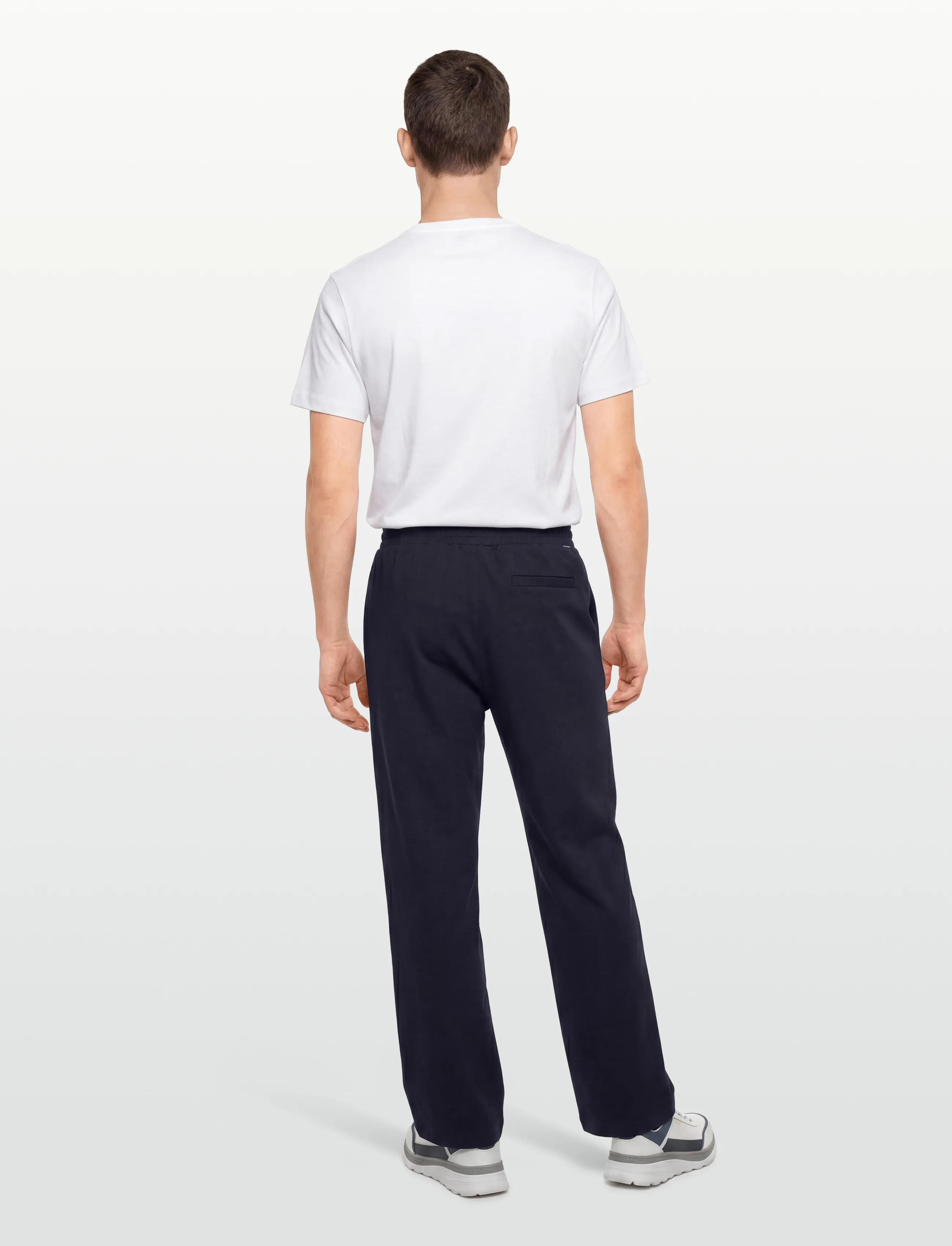 Woodbird - WBHung String Pant - vabaajapüksid - navy - 4