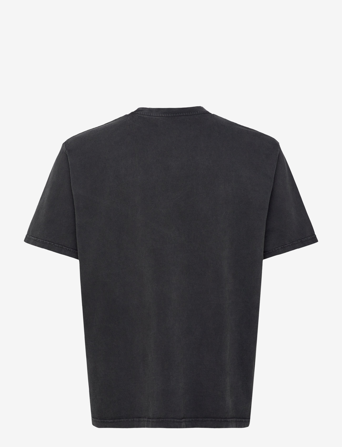 Woodbird - WBBaine Washed Tee - lühikeste varrukatega t-särgid - black - 2