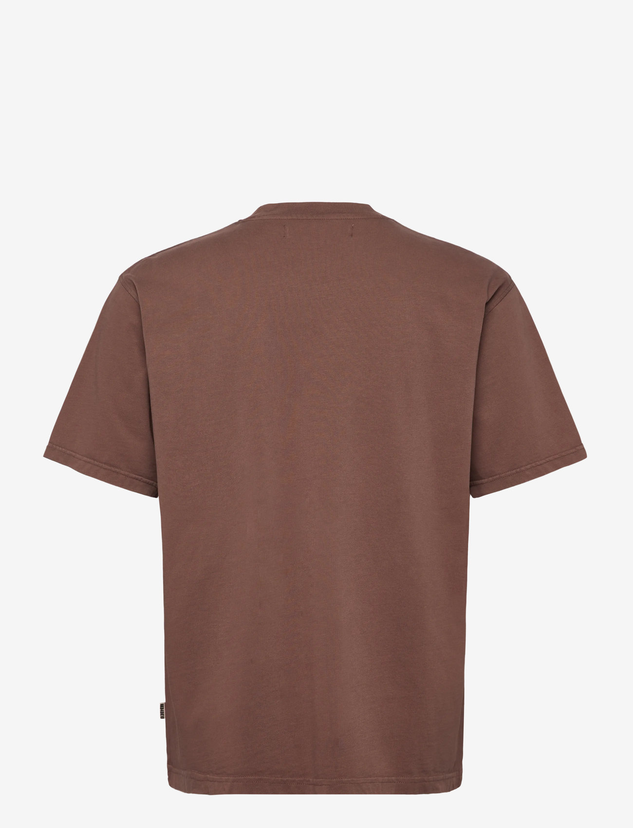 Woodbird - WBBaine Washed Tee - kurzärmelig - brown - 2
