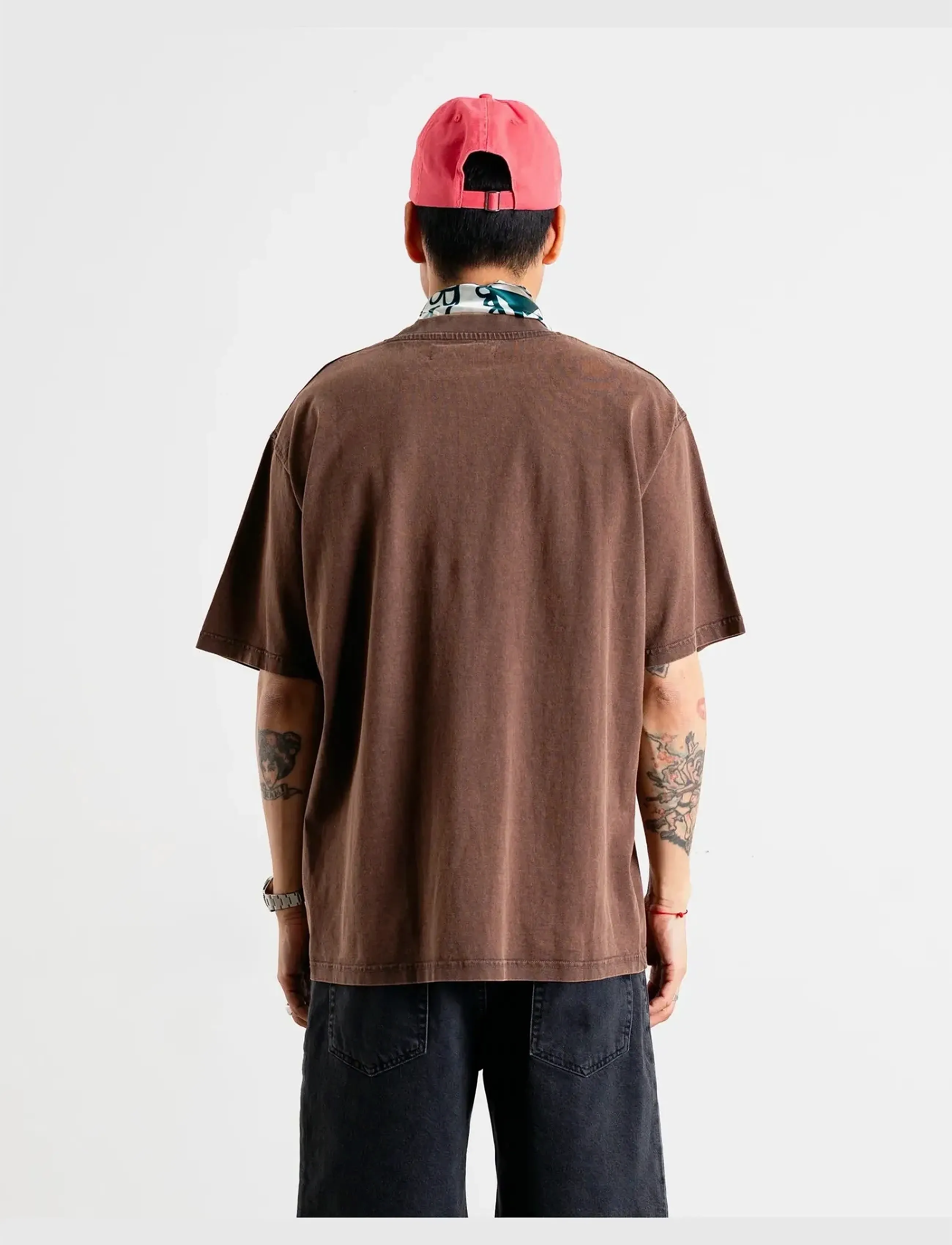 Woodbird - WBBaine Washed Tee - korte mouwen - brown - 5