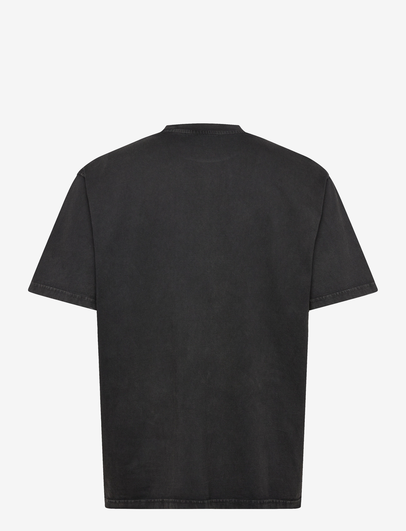 Woodbird - WBBaine Washed Tee - lühikeste varrukatega t-särgid - washed black - 1