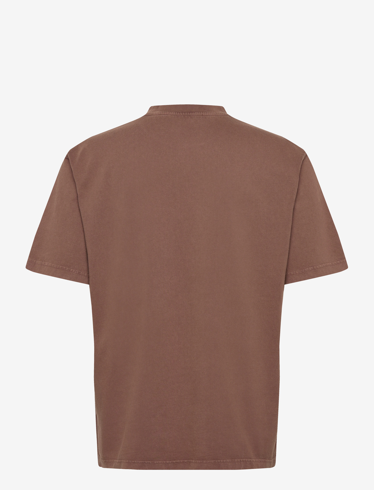 Woodbird - WBBaine Washed Tee - lühikeste varrukatega t-särgid - washed brown - 1