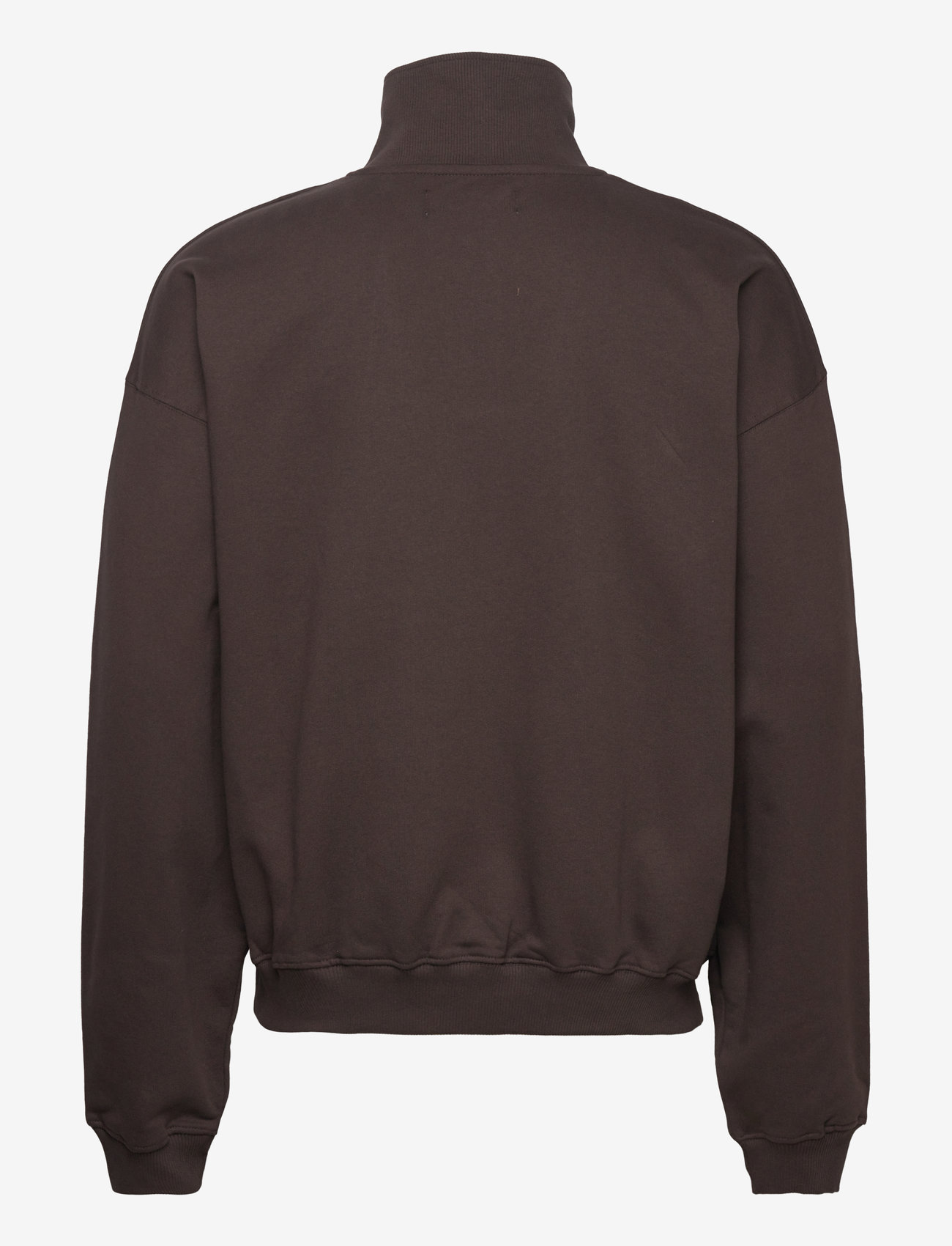 Woodbird - WBLee Half Zip - sweatshirts - brown - 1
