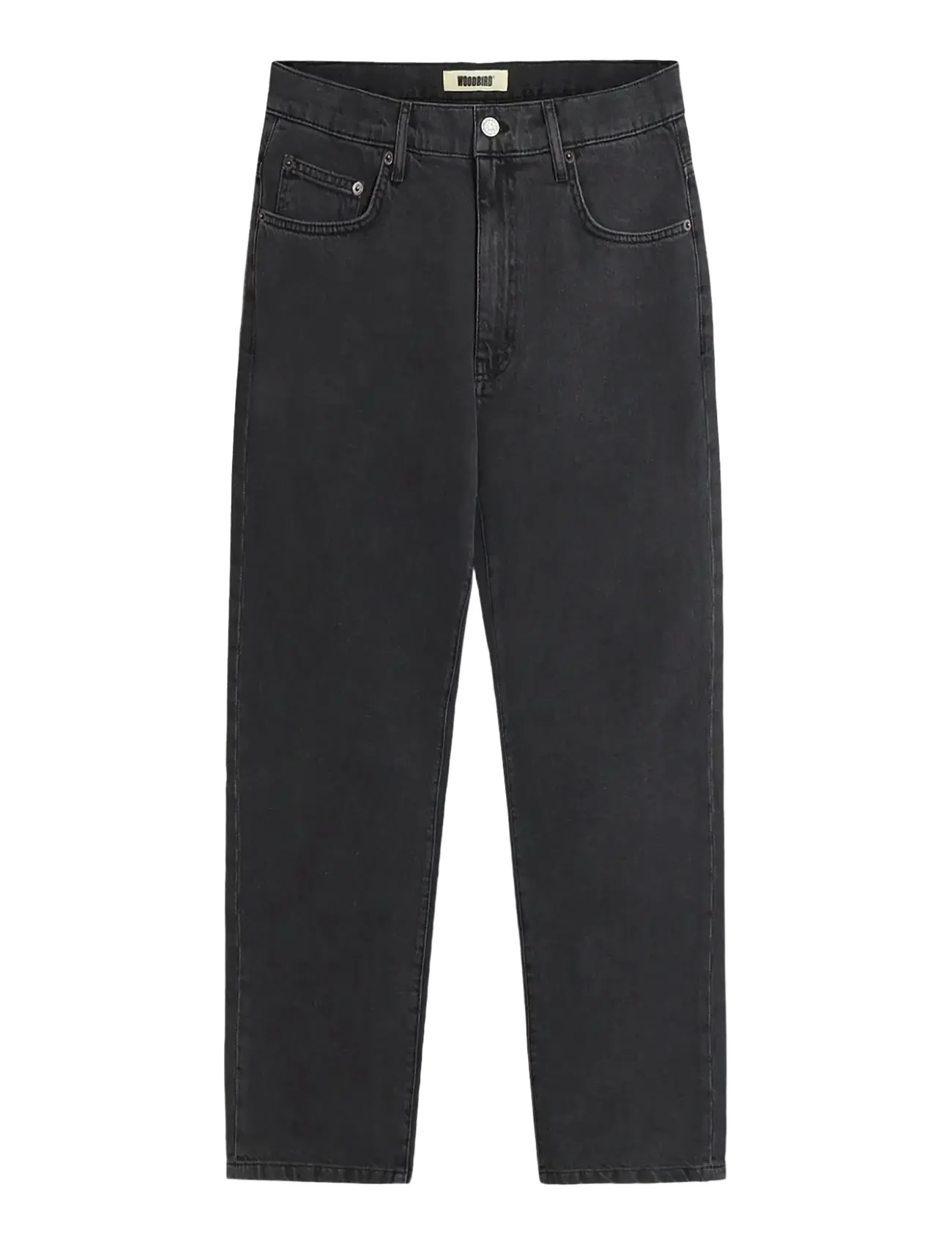 Woodbird Wbdoc Crow Jeans, 32 x 32, Black, Jeans > Almindelige, Herre
