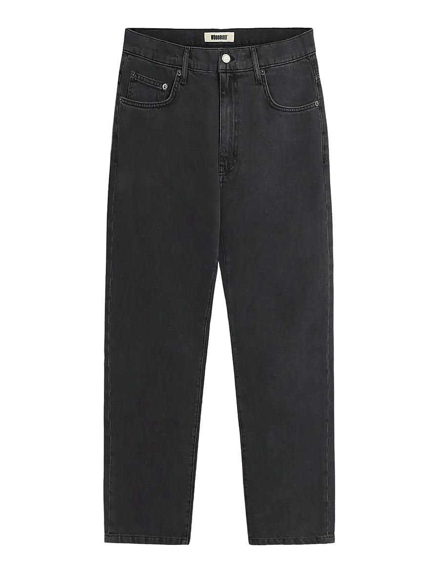Woodbird - WBDoc Crow Jeans - tapered jeans - black - 0