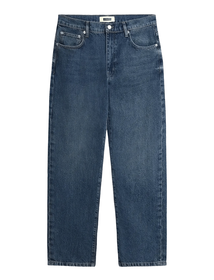 Woodbird - WBDoc Blaze Jeans - schmal zulaufende jeans - dark blue - 0