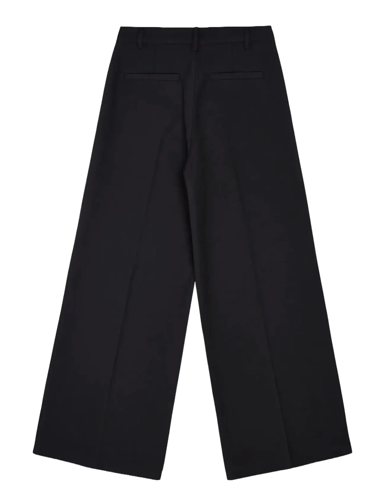 Woodbird - WBSoul Straight Pant - hosen mit weitem bein - black - 2