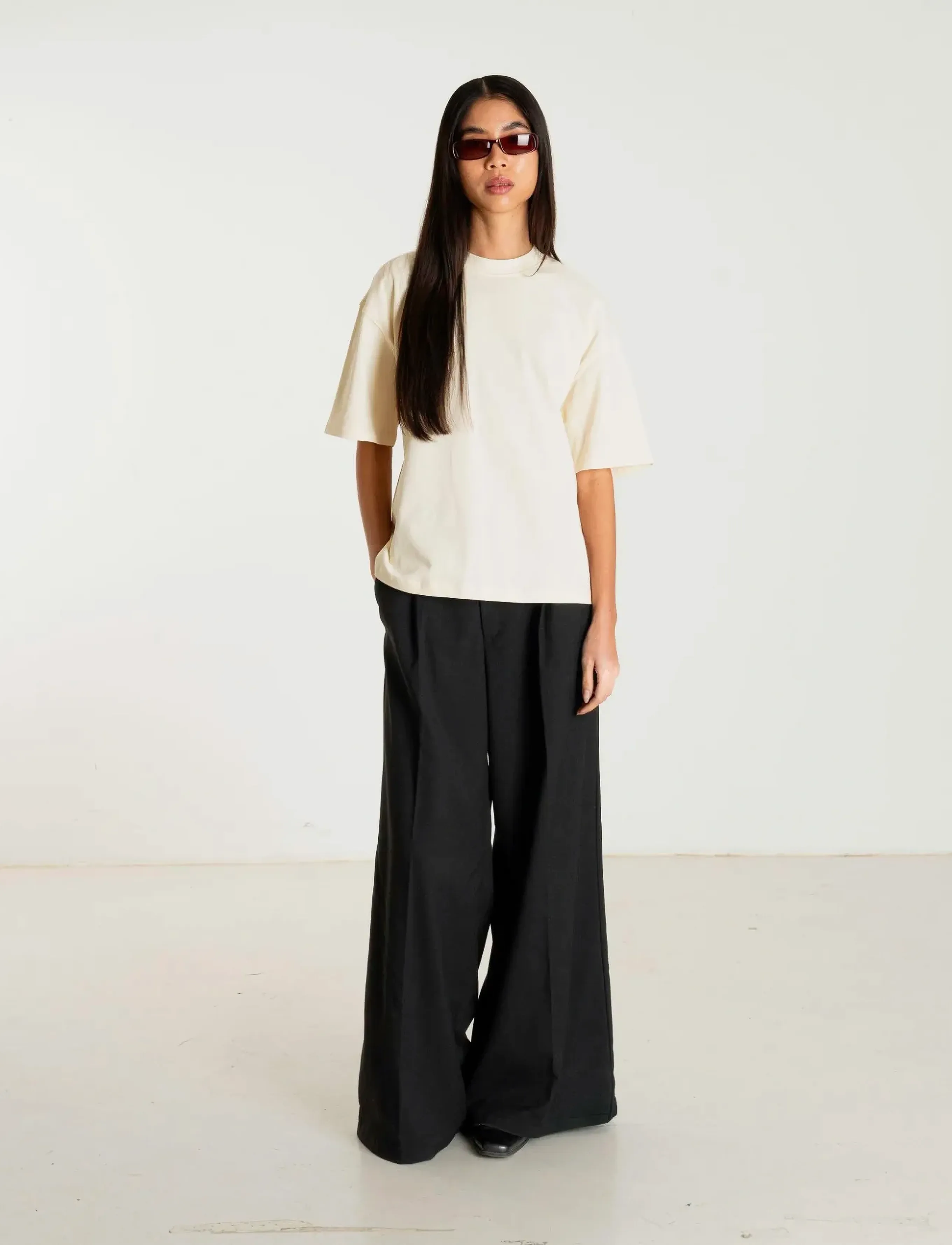 Woodbird WBSoul Straight Pant - Transitional Layering - BLACK / black