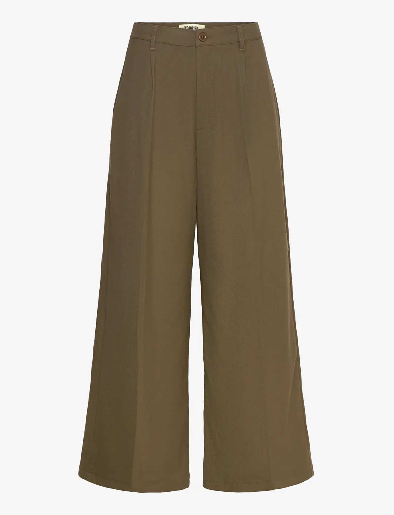 Woodbird - WBSoul Straight Pant - laia säärega püksid - khaki - 0