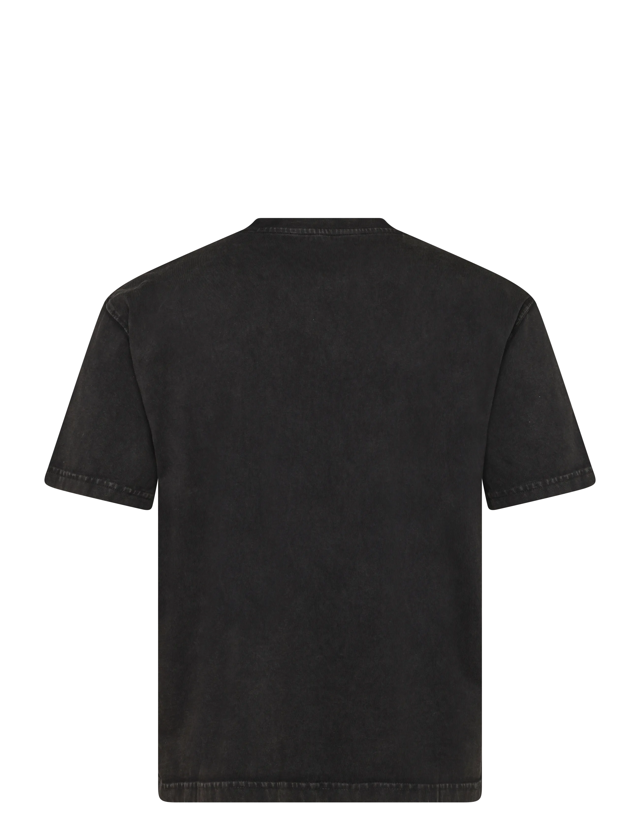 Woodbird - WBBalo Washed Tee - t-shirts - washed black - 2