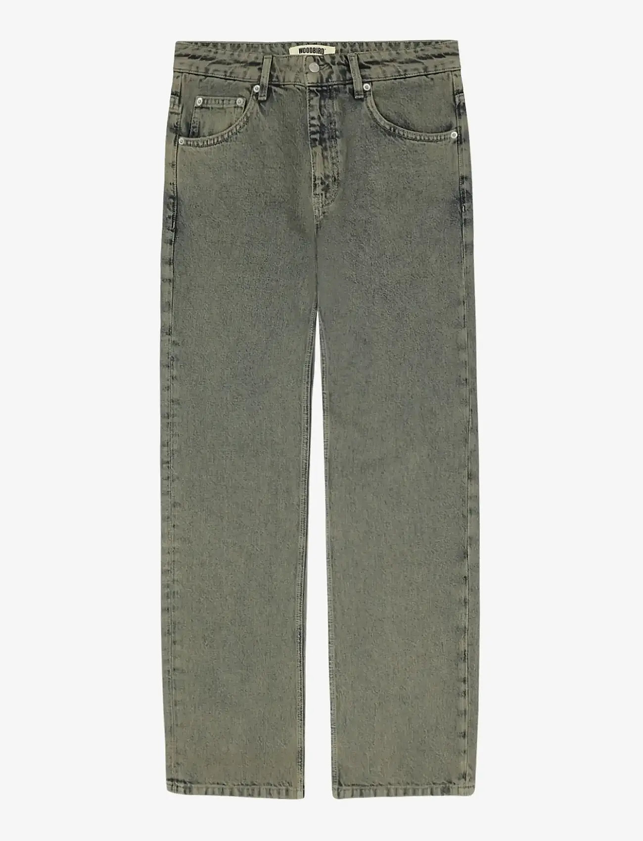 Woodbird - WBJay Dirt Jeans - regular jeans - dark green - 1