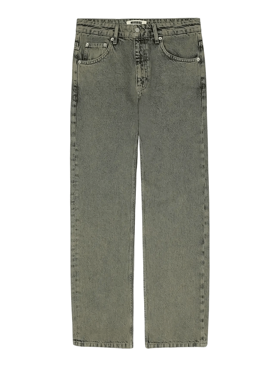 Woodbird - WBJay Dirt Jeans - klassikalised teksad - dark green - 1