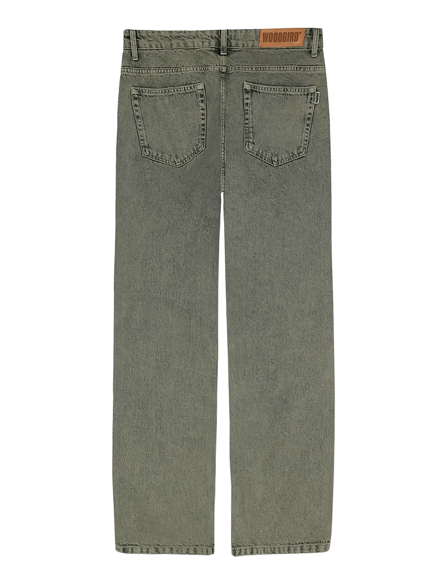 Woodbird - WBJay Dirt Jeans - klassikalised teksad - dark green - 2