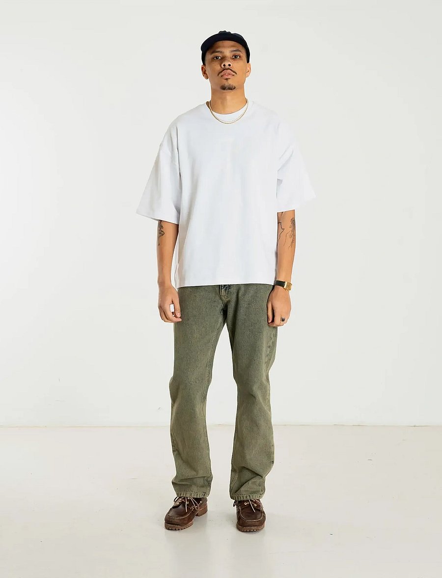 Woodbird - WBJay Dirt Jeans - klassikalised teksad - dark green - 0