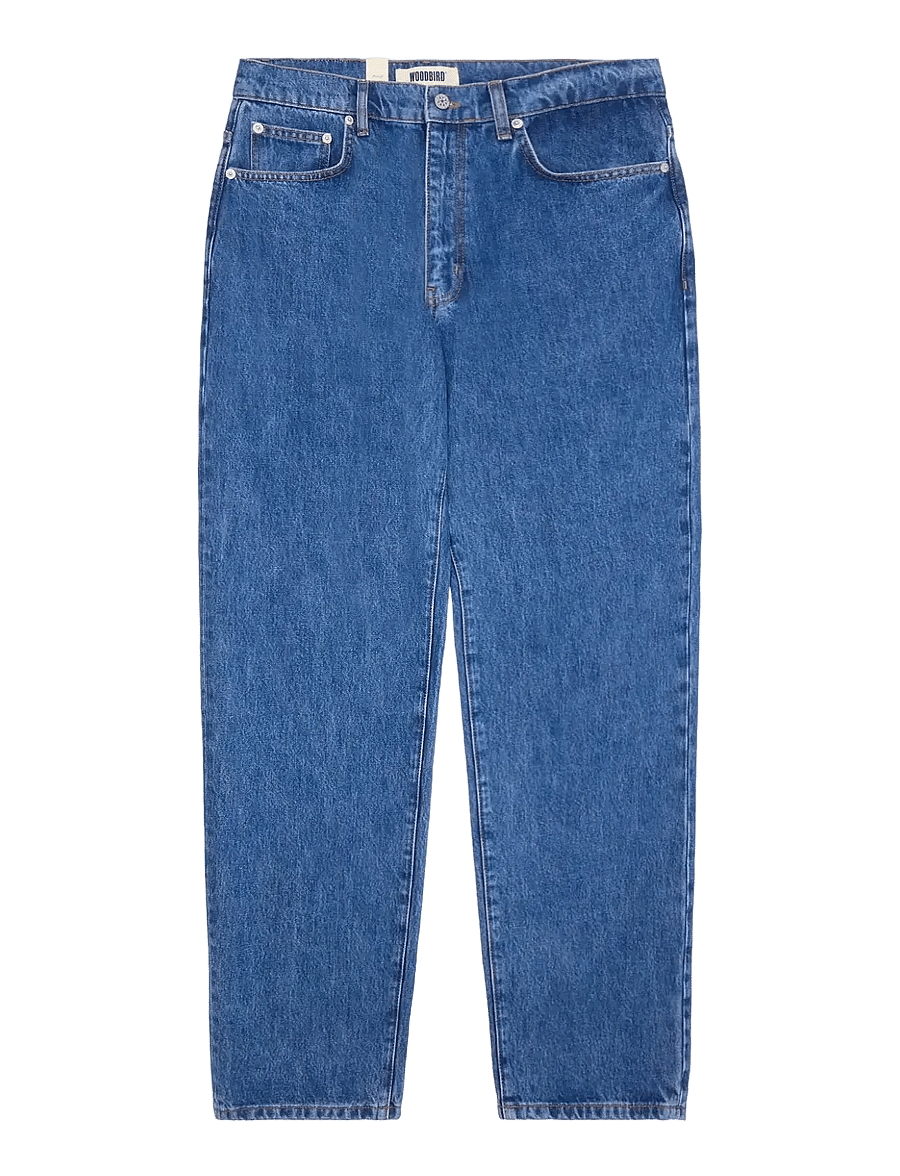 Woodbird - WBLeroy stone Jeans - loose jeans - blue - 0