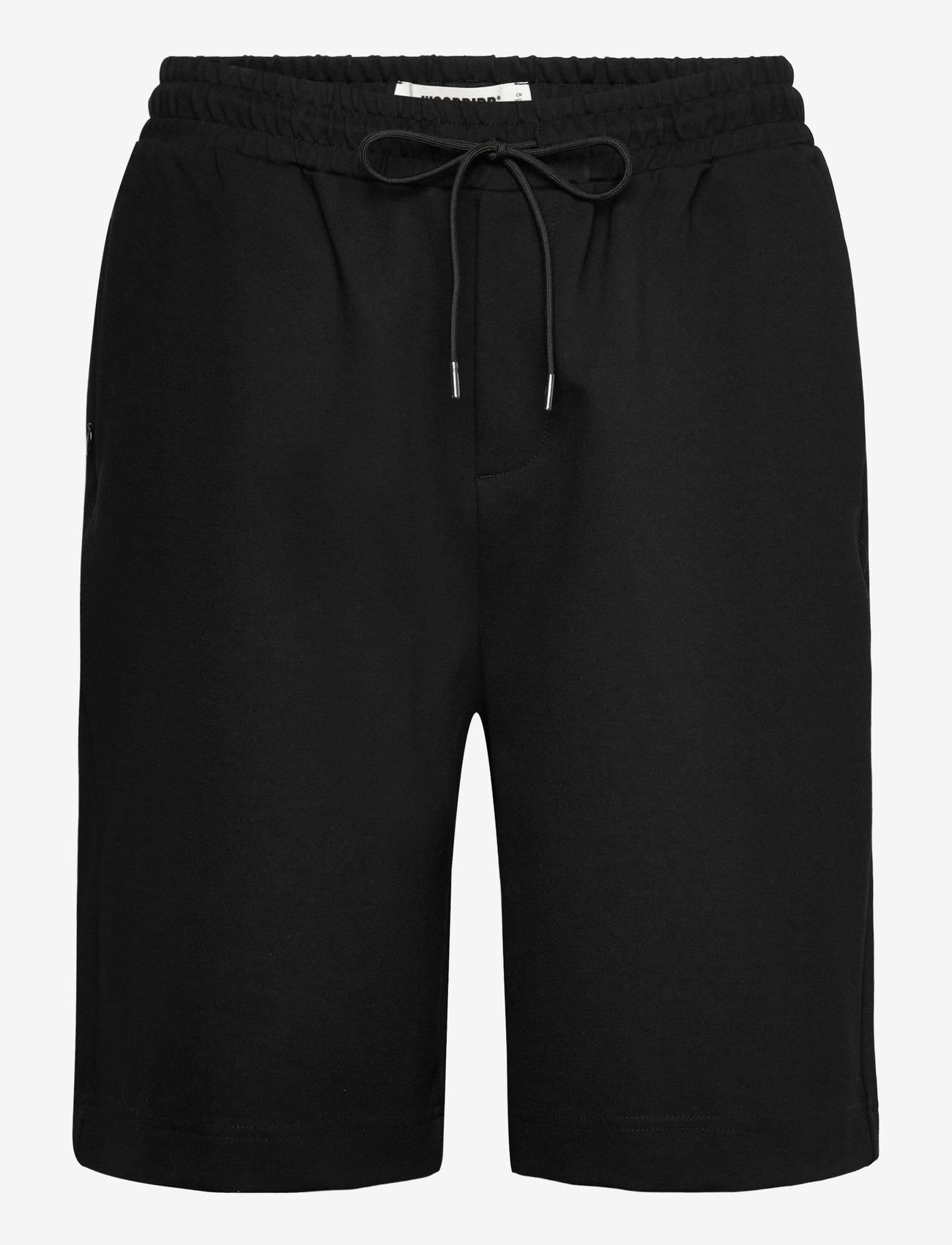 Woodbird - WBHung String Shorts - casual shorts - black - 0