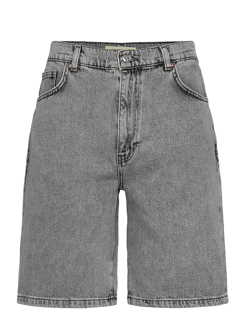 Woodbird - WBLeroy Ash Grey Shorts - jorts - grey - 0