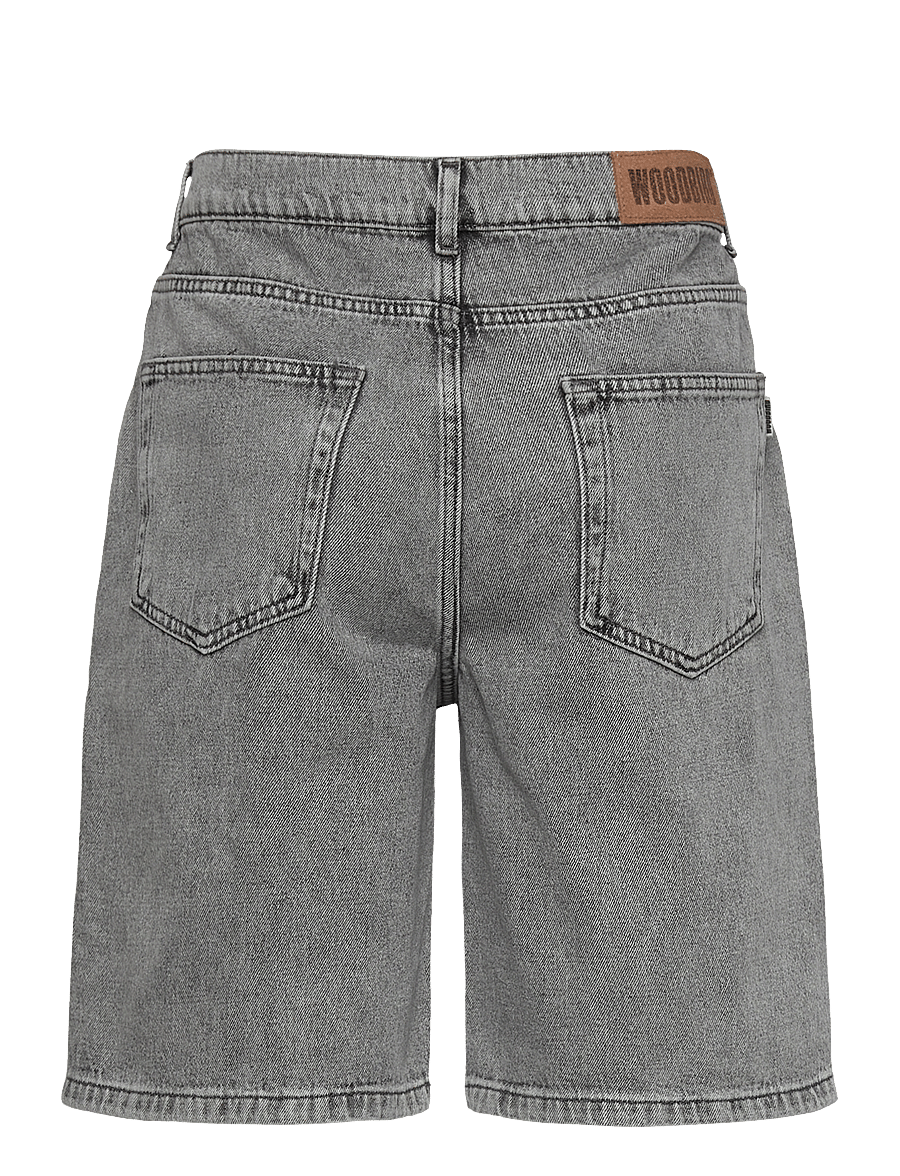 Woodbird - WBLeroy Ash Grey Shorts - jeansshorts - grey - 2