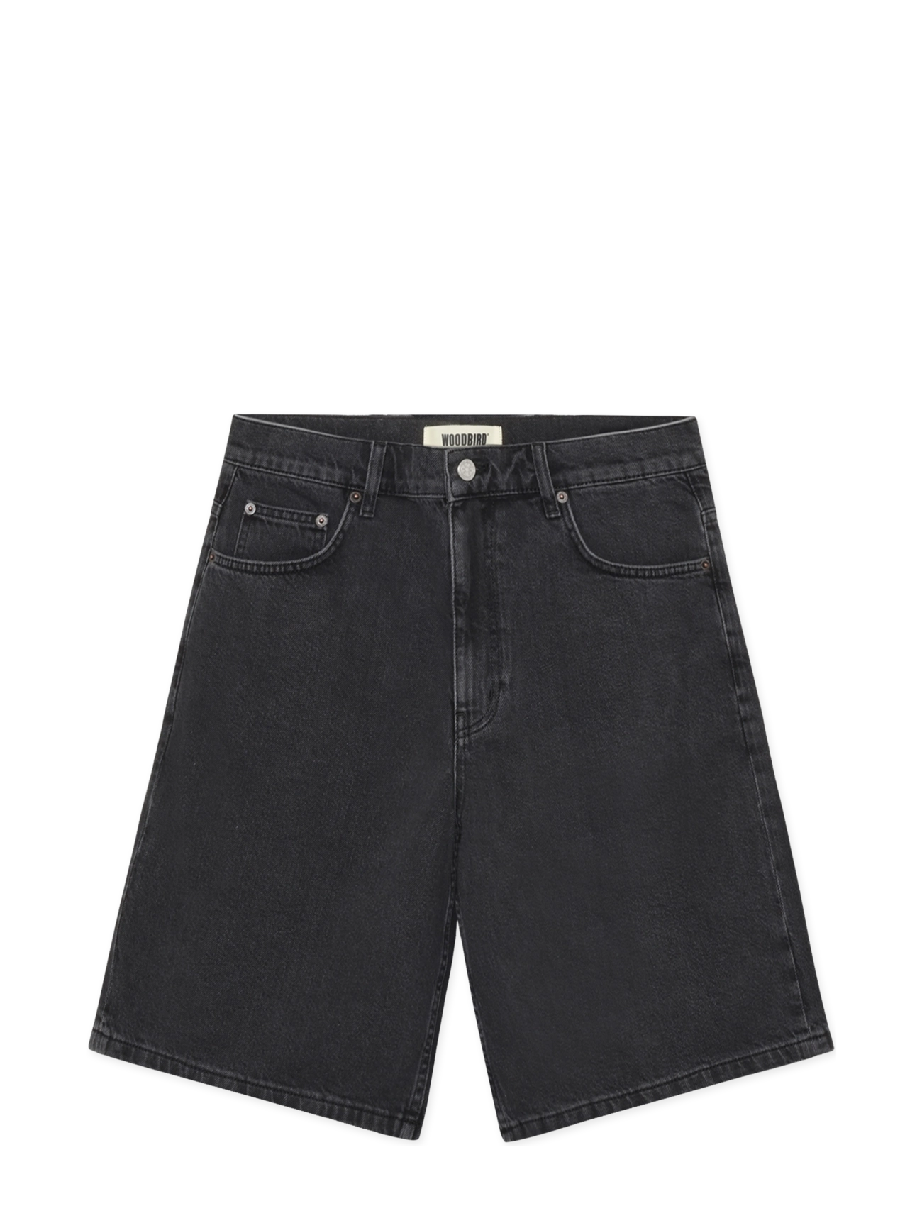 Woodbird WBRami Crow Shorts - Woodbird - BLACK VINTAGE / black