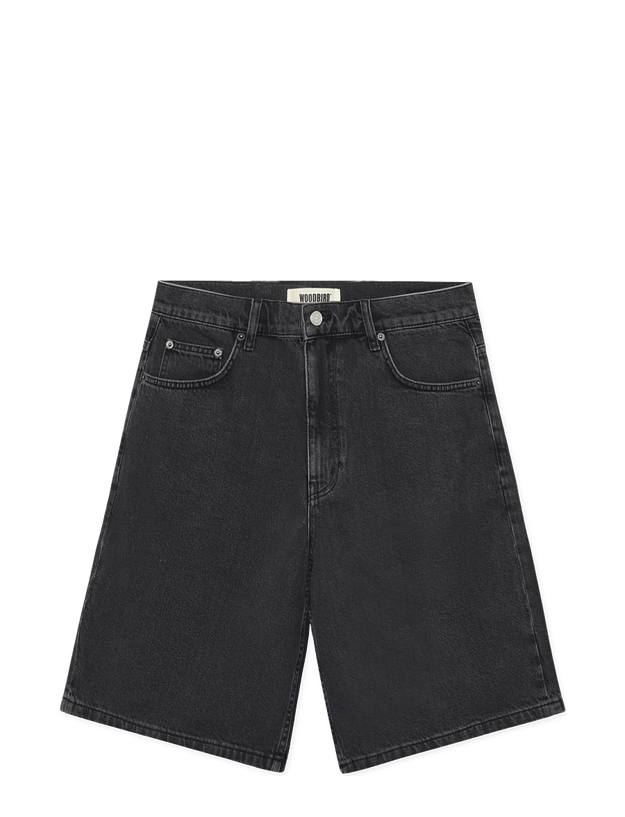 Woodbird - WBRami Crow Shorts - jorty - black vintage - 1