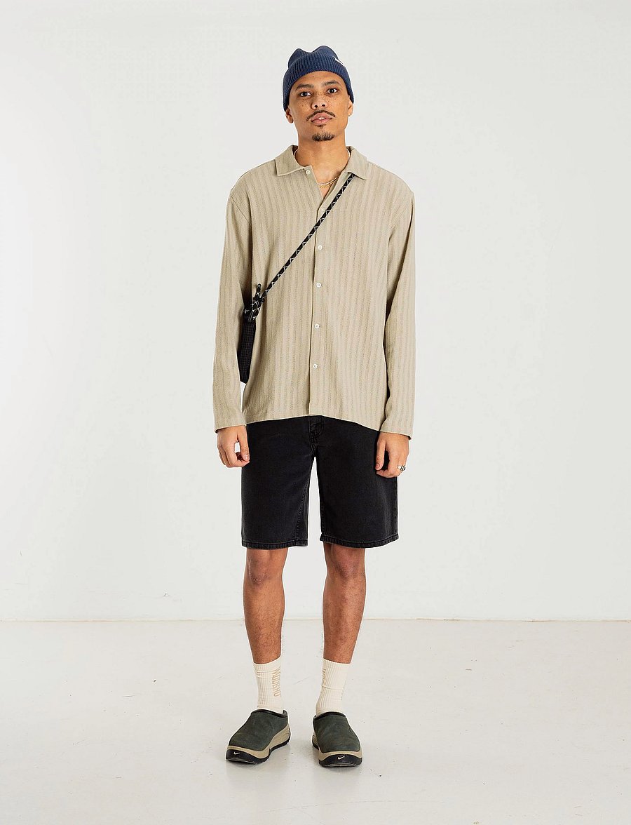 Woodbird - WBRami Crow Shorts - jorty - black vintage - 0