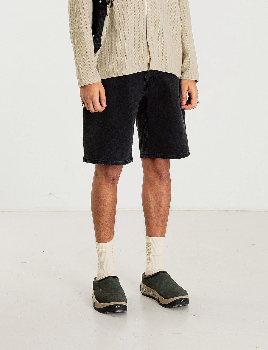 Woodbird - WBRami Crow Shorts - jorty - black vintage - 2