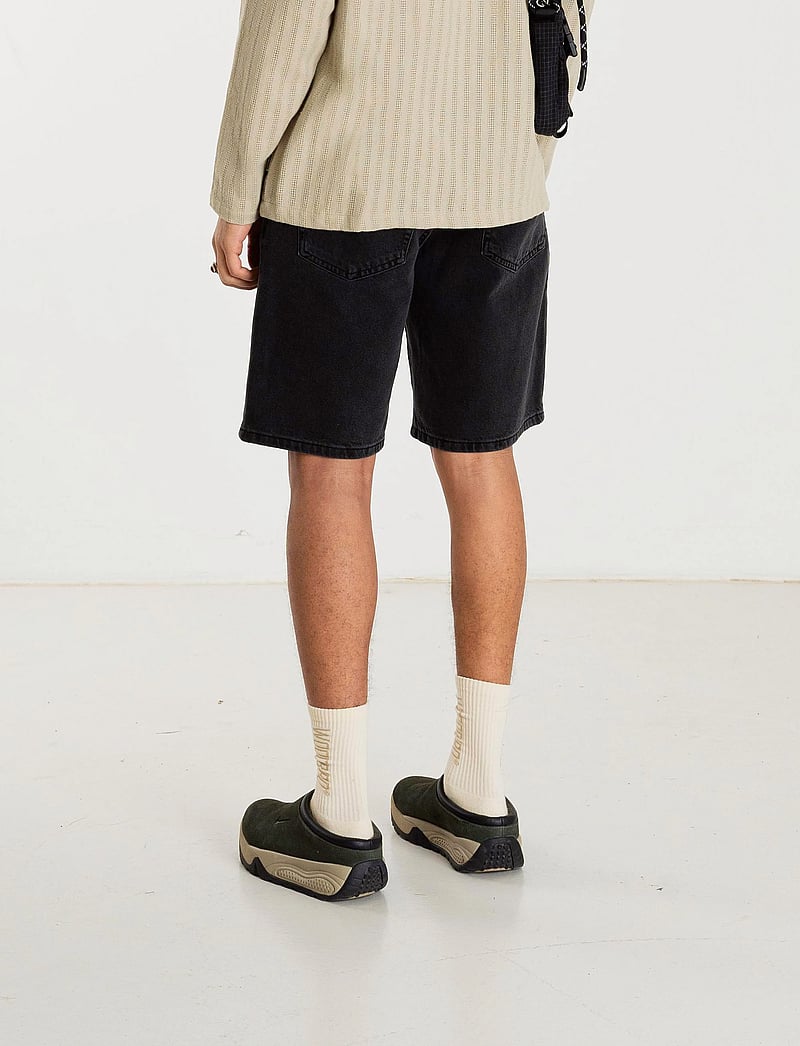 Woodbird - WBRami Crow Shorts - jorts - black vintage - 3