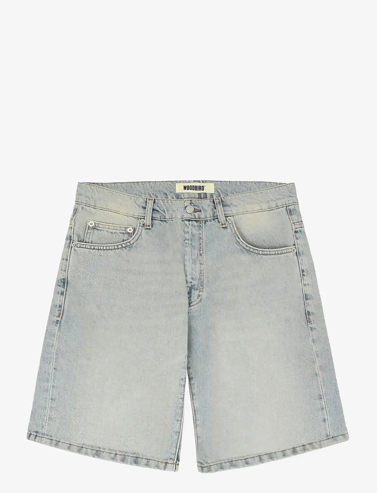 Woodbird - WBLeroy Dawn Shorts - jorts - light blue - 1