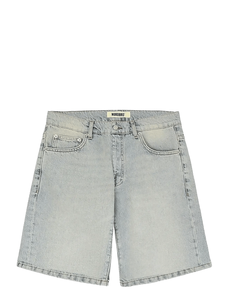 Woodbird - WBLeroy Dawn Shorts - jorts - light blue - 1