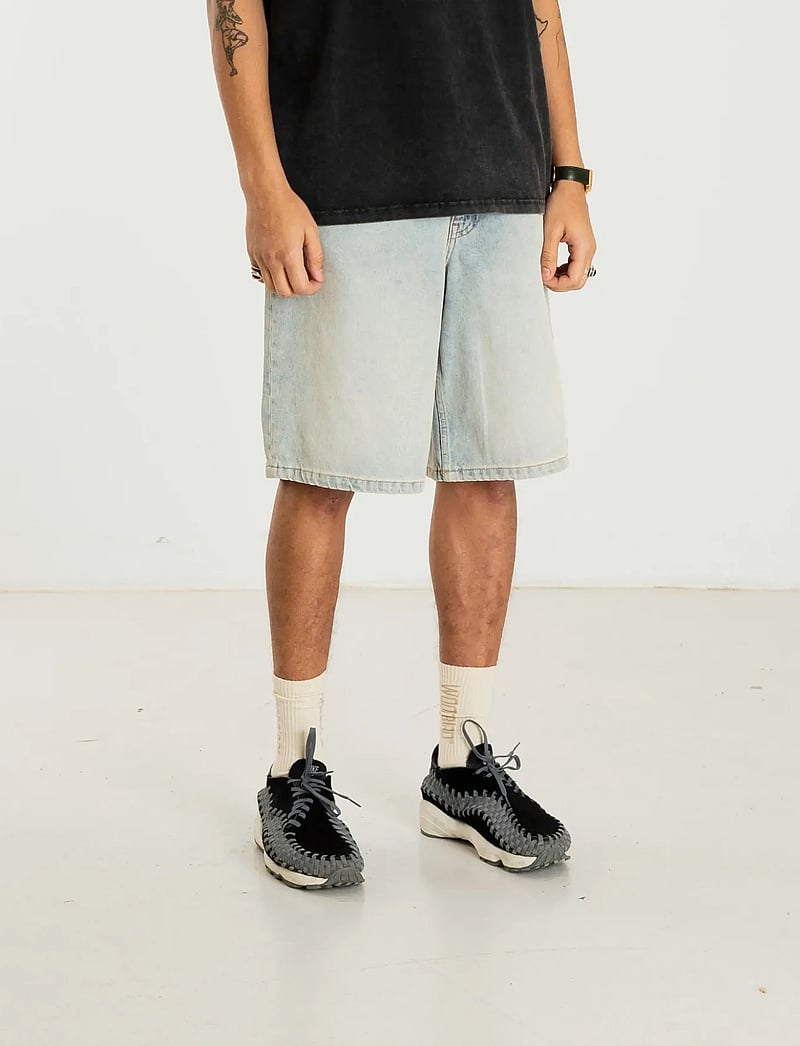 Woodbird - WBLeroy Dawn Shorts - jorts - light blue - 2