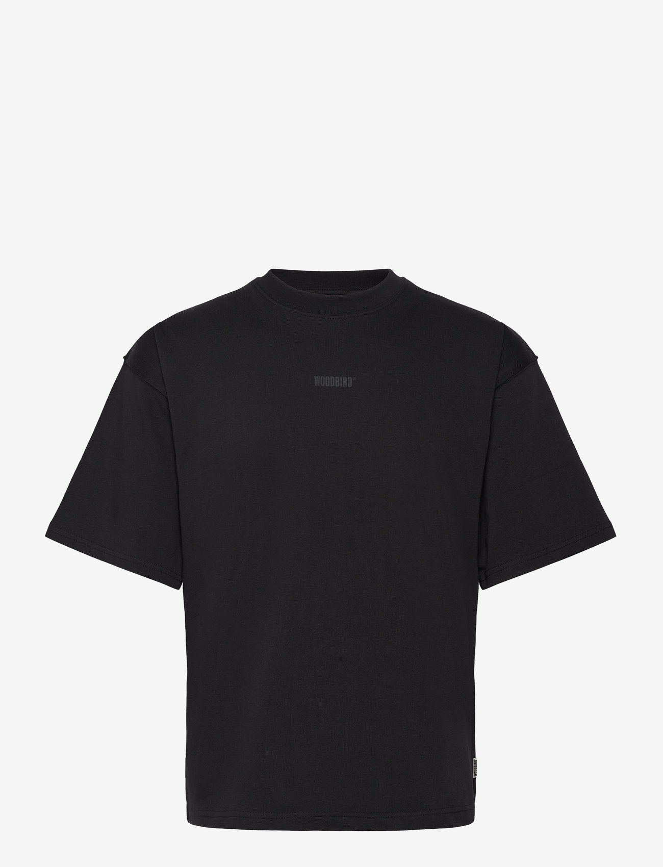 Woodbird - WBBeam Base Tee - lühikeste varrukatega t-särgid - black - 1