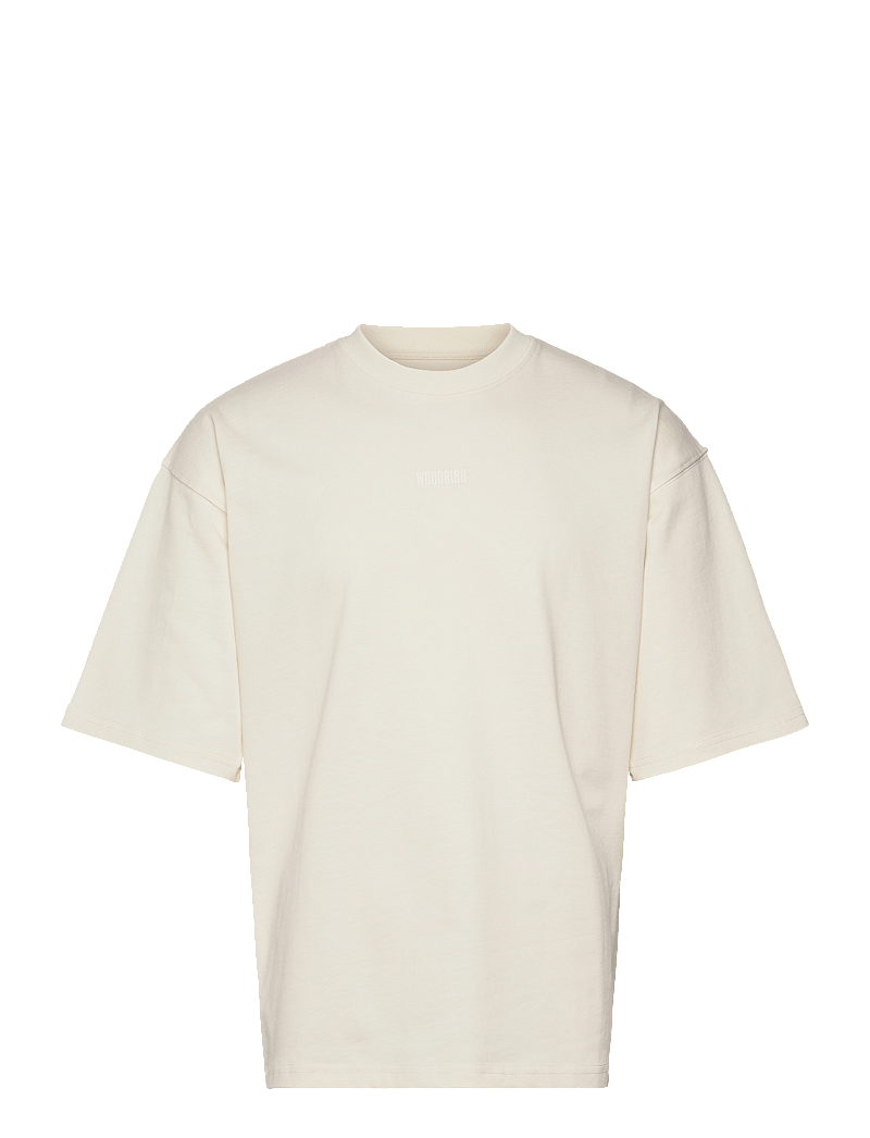 Woodbird - WBBeam Base Tee - lühikeste varrukatega t-särgid - off white - 1